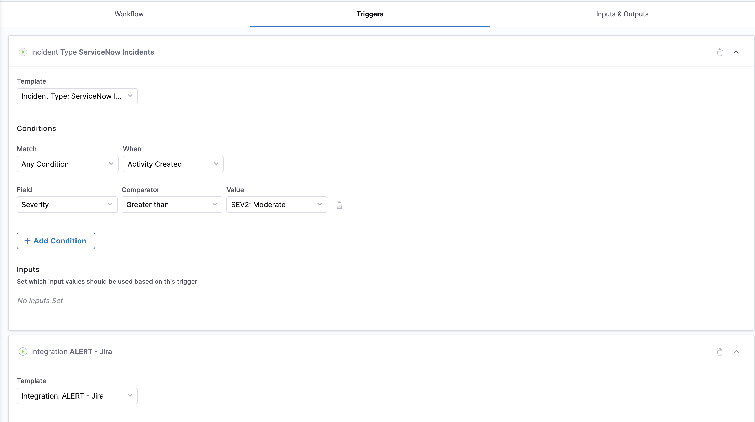 Configuring Runbook Triggers